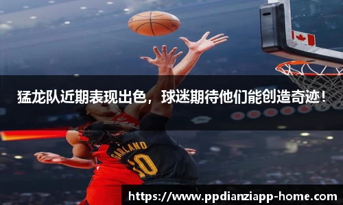 猛龙队近期表现出色，球迷期待他们能创造奇迹！